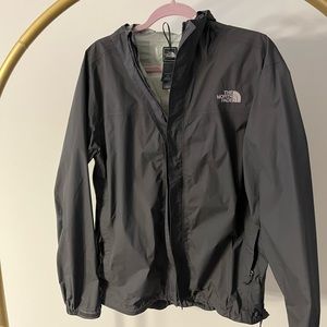 The North Face Hyvent jacket in dark grey